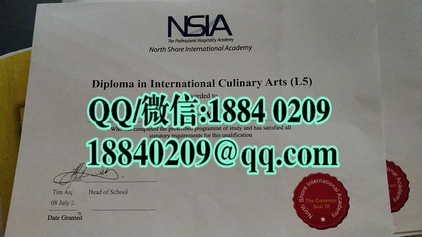 新加坡NSIA酒店管理学院学位毕业证NSIA North Shore International Academy diploma degree