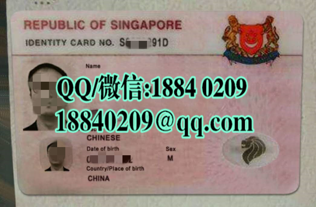 新加坡身份证Singapore Permanent Resident