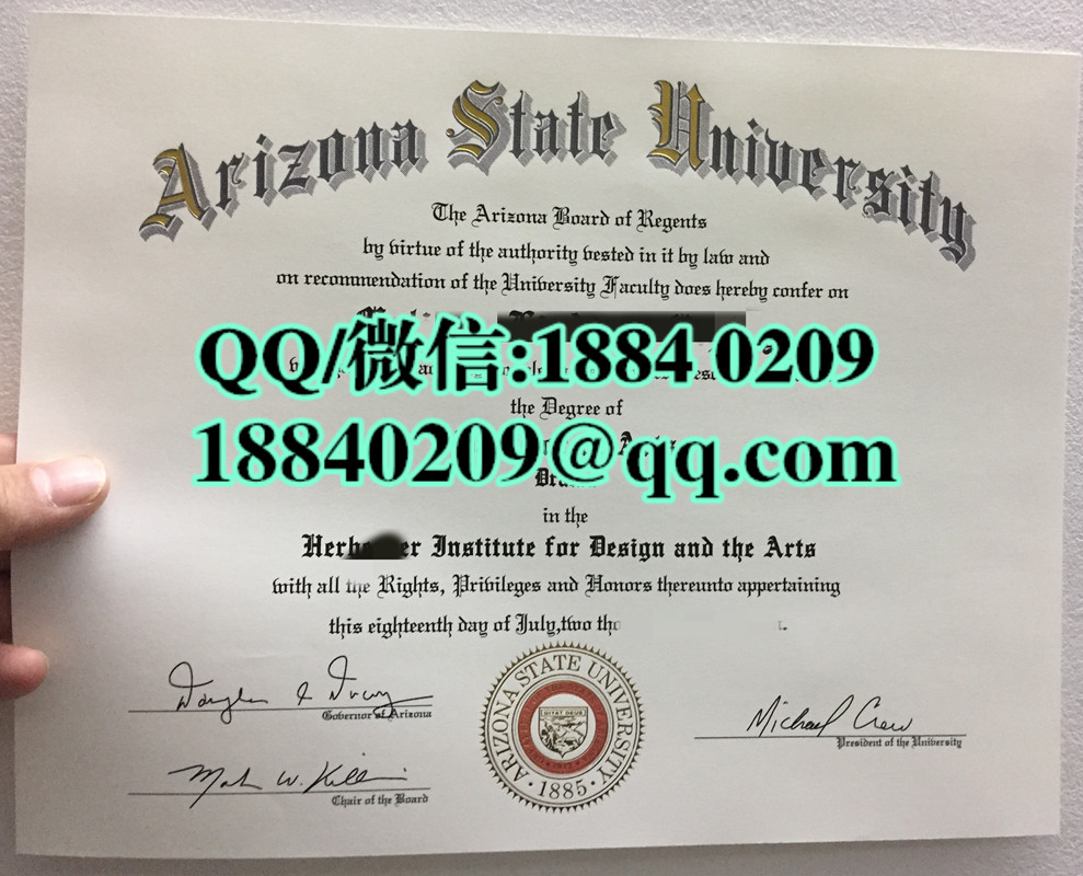 美国亚利桑那州立大学Arizona State University毕业证样版，亚利桑那州立大学成绩单样式