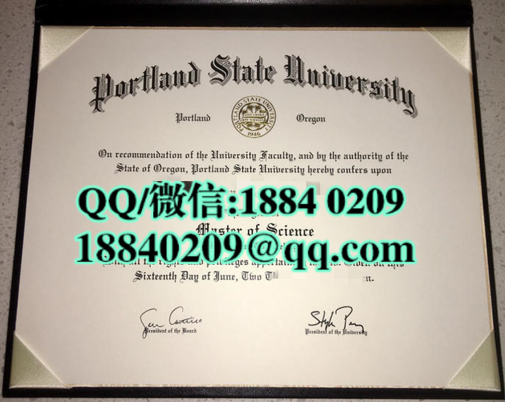 美国波特兰州立大学portland state university毕业证模版，portland state university diploma