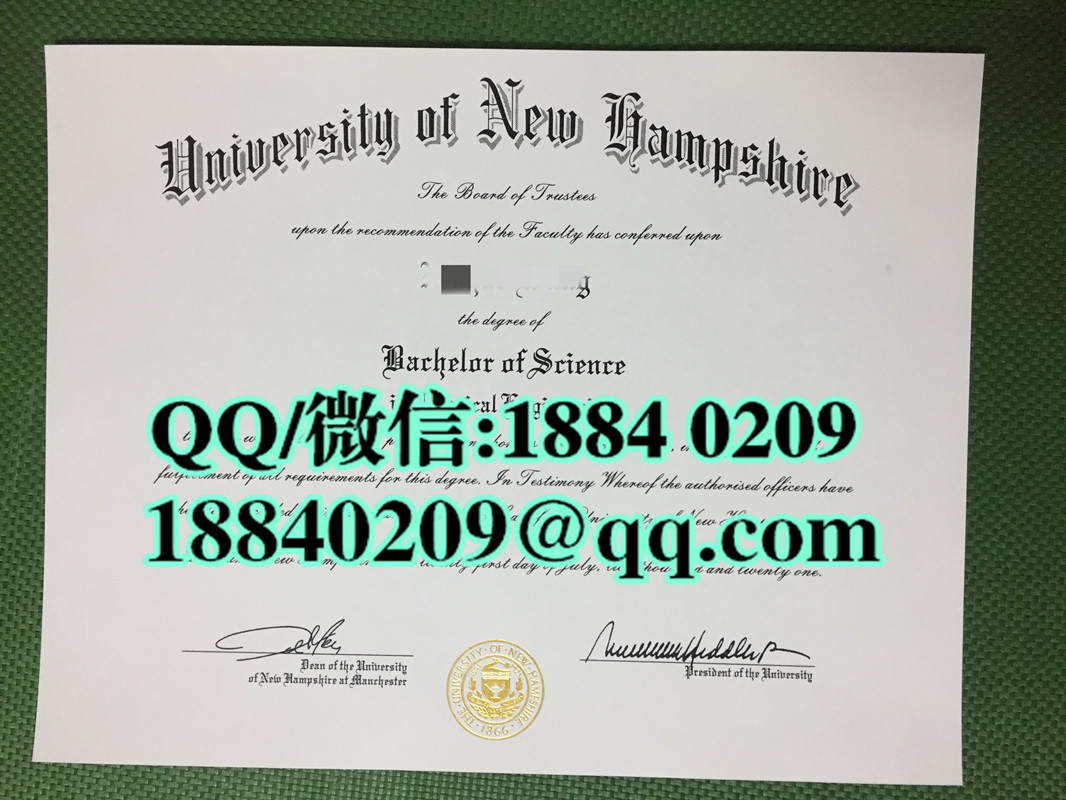 制作美国新罕布什尔大学University of Newhampshire毕业证，University of Newhampshire diploma