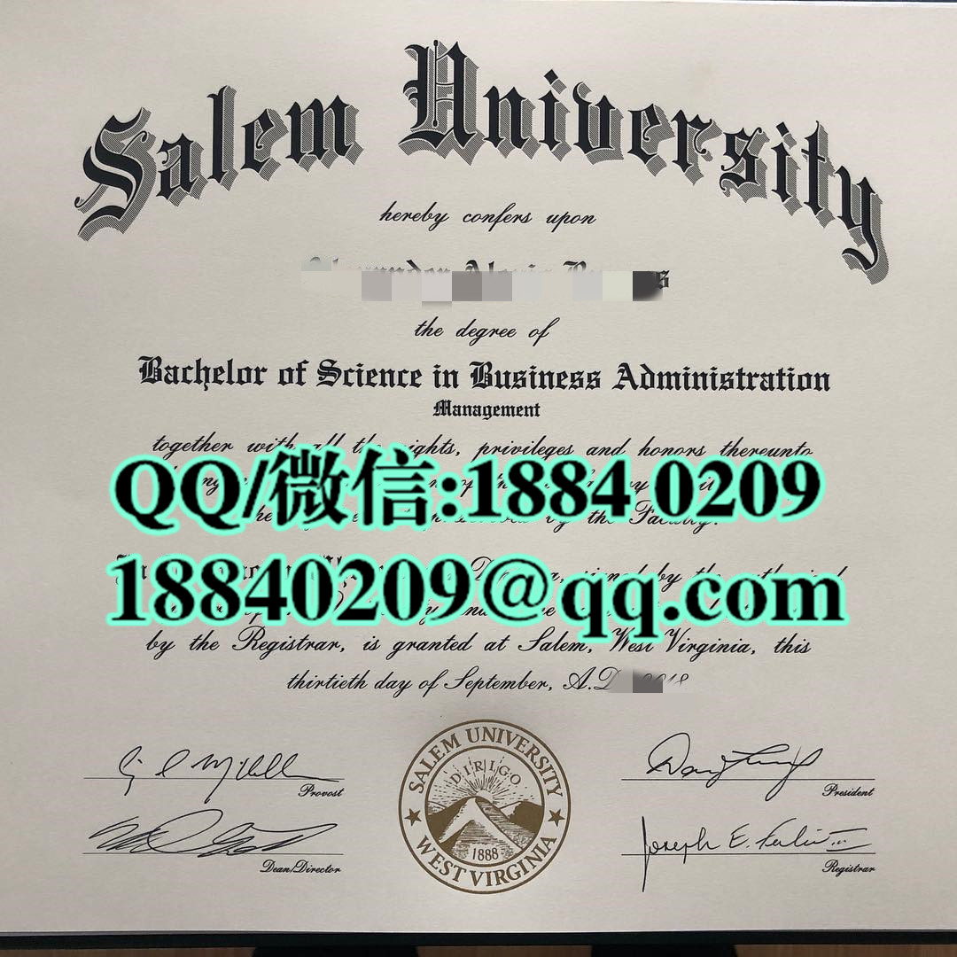 美国塞勒姆州立大学毕业证样本，Salem State University diploma