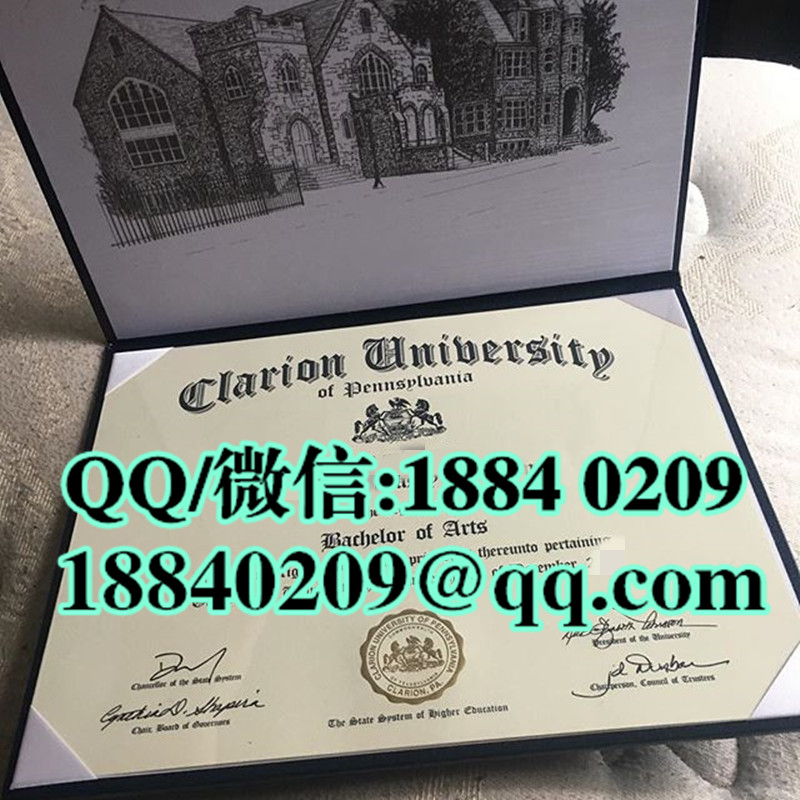 美国宾州克莱瑞恩大学毕业证样本，Clarion University of Pennsylvania diploma