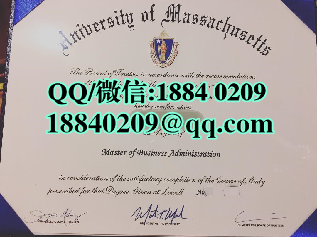 美国麻省大学洛威尔校区毕业证，University of Massachusetts Lowell diploma