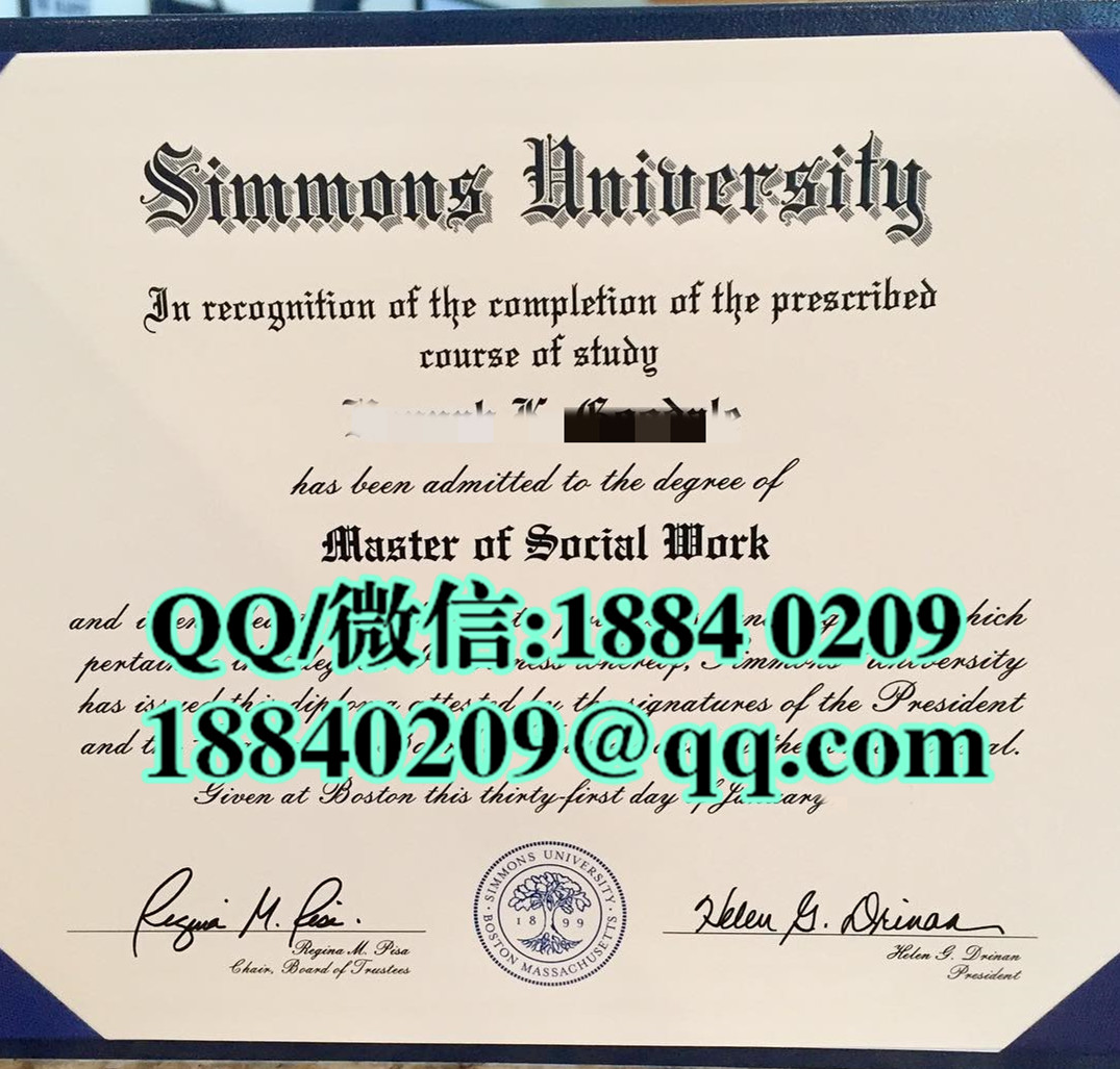 美国西蒙斯大学Simmons University毕业证样本，Simmons University diploma