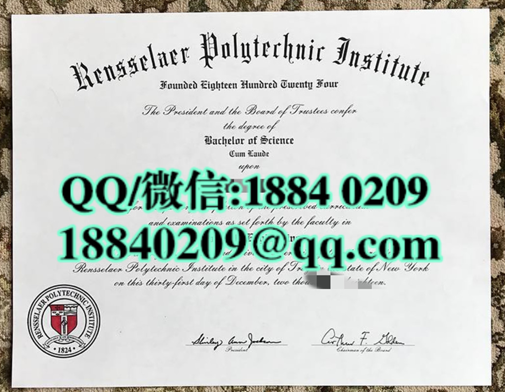 美国伦斯勒理工大学毕业证学位证，Rensselaer Polytechnic Institute diploma