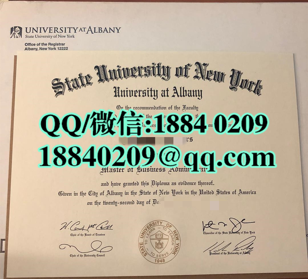 纽约州立大学奥尔巴尼分校毕业证， University at Albany, State University of New York diploma degr