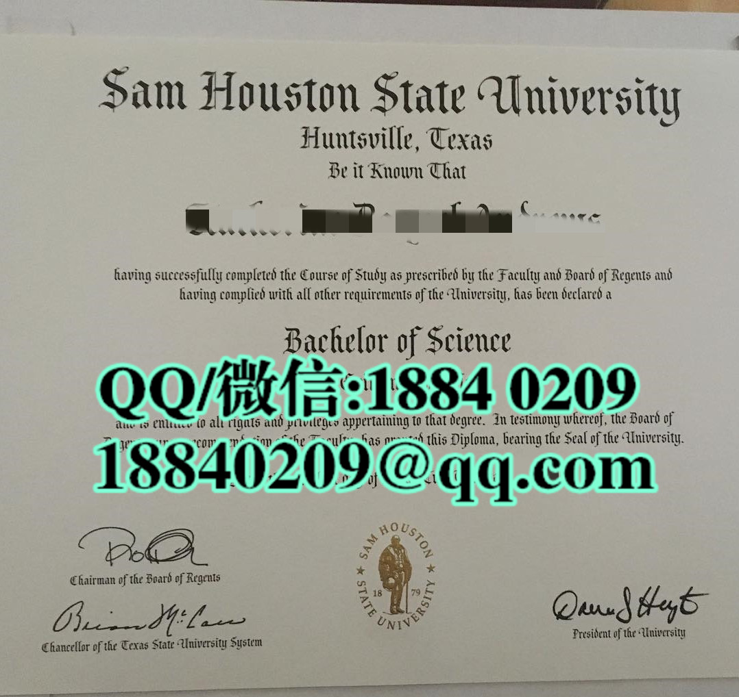 美国萨姆休斯顿州立大学毕业证案例，Sam Houston State University diploma