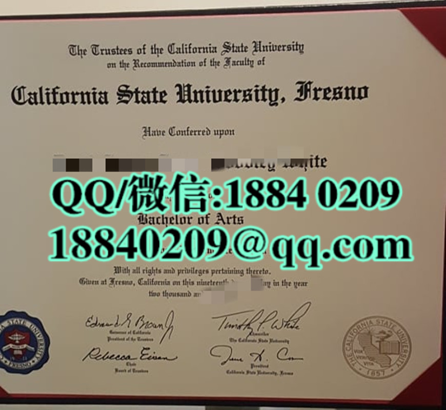 美国加州州立大学弗雷斯诺分校毕业证，California State University，Fresno diploma