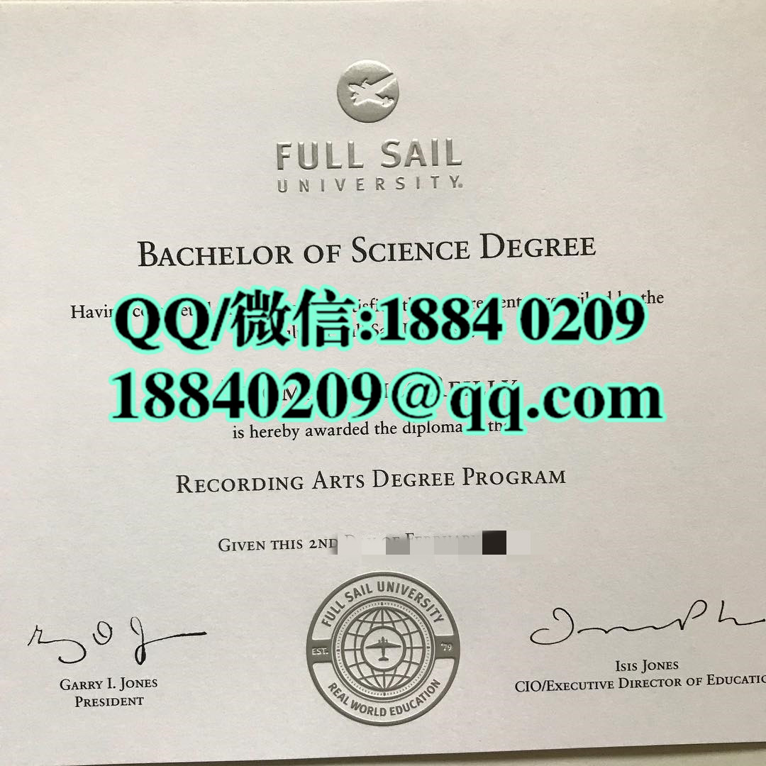 定制美国福赛大学full sail university毕业证，美国福赛大学full sail university成绩单样本