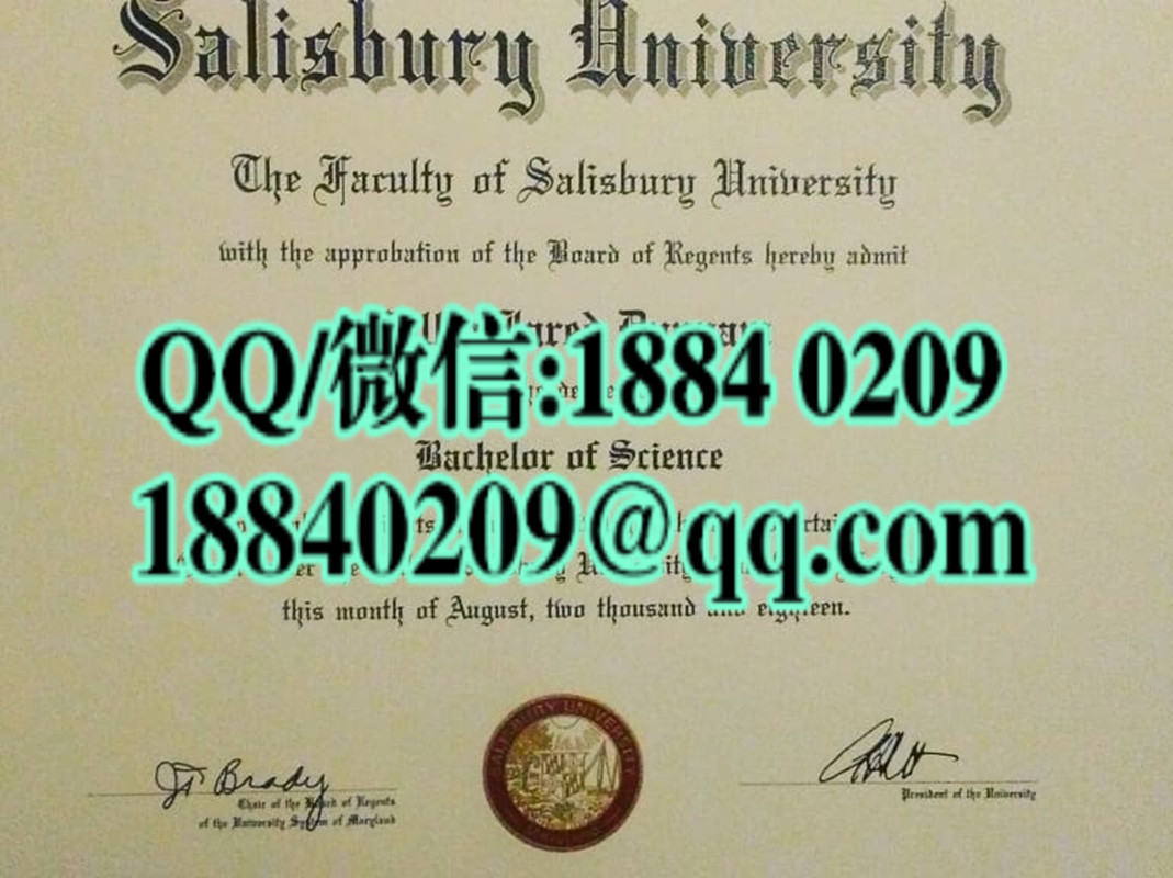 美国索尔兹伯里大学salisbury university毕业证，美国大学毕业证样本图片