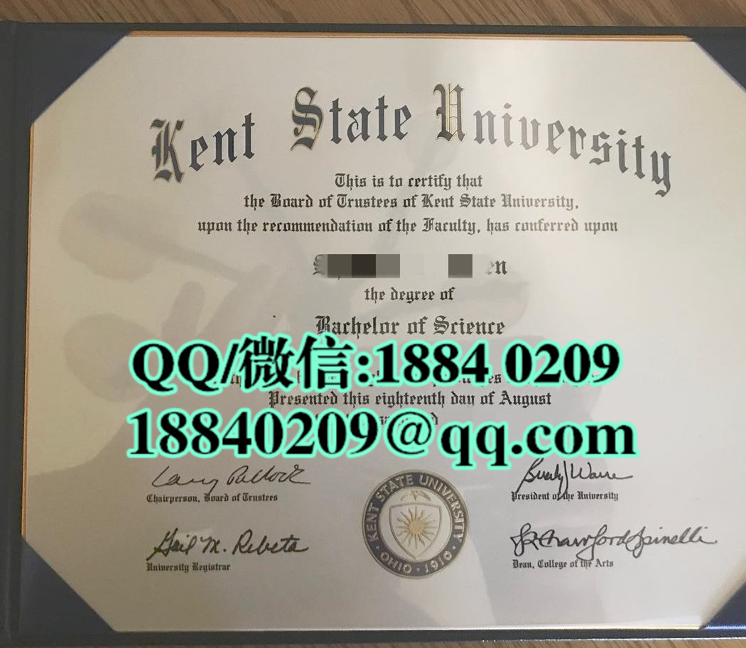 美国肯特州立大学毕业证，kent state university diploma