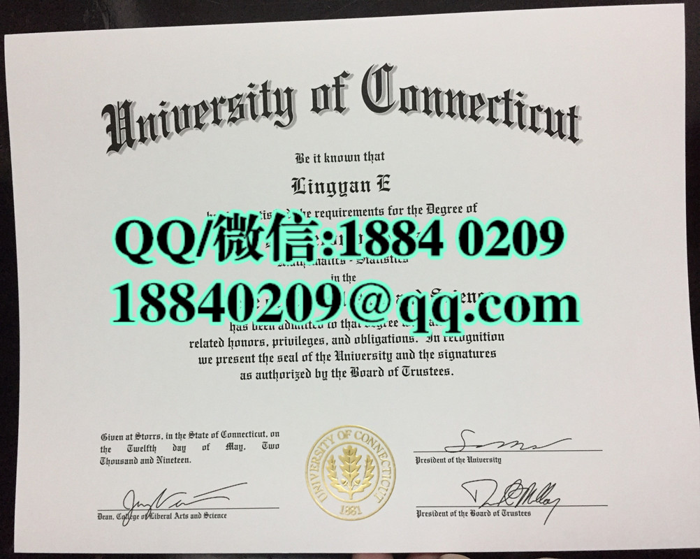 美国康涅狄格大学University of Connecticut毕业证，University of Connecticut diploma