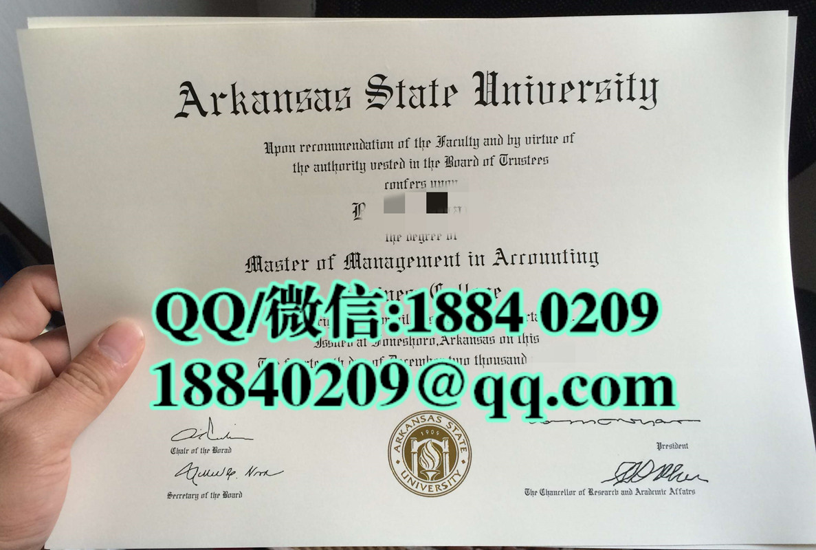 美国阿肯色州立大学Arkansas State University毕业证，Arkansas State University diploma