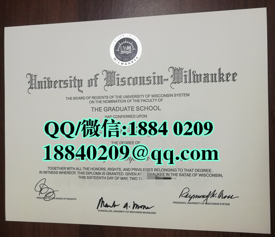 美国威斯康星大学密尔沃基分校毕业证案例，University of Wisconsin-Milwaukee diploma