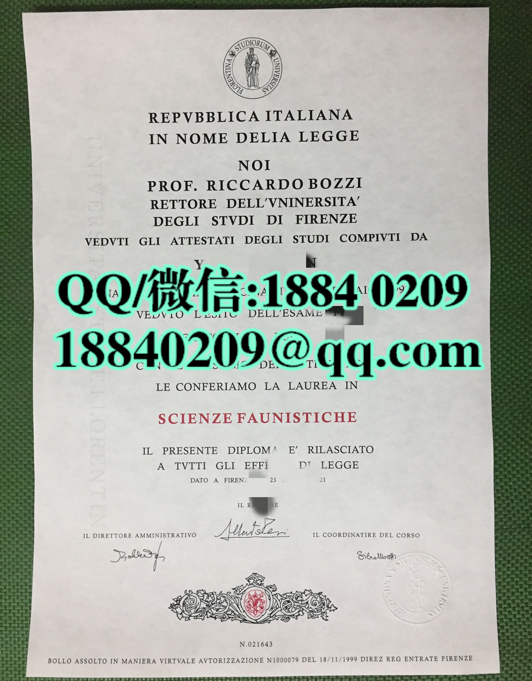 意大利佛罗伦萨大学毕业证，意大利佛罗伦萨大学学位证，意大利佛罗伦萨大学文凭图片