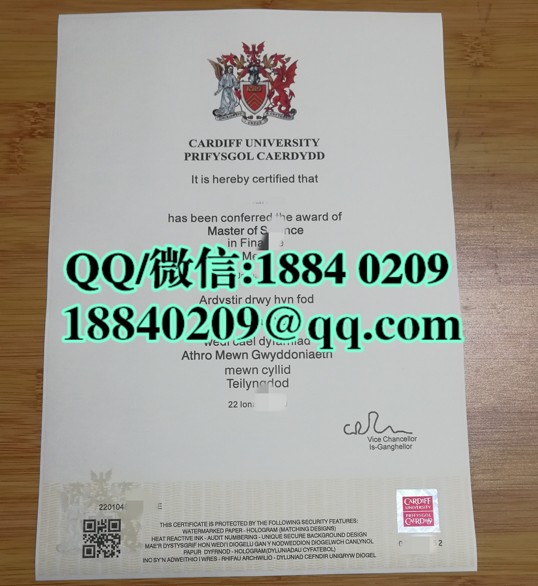 英国卡迪夫大学Cardiff University毕业证，Cardiff University diploma