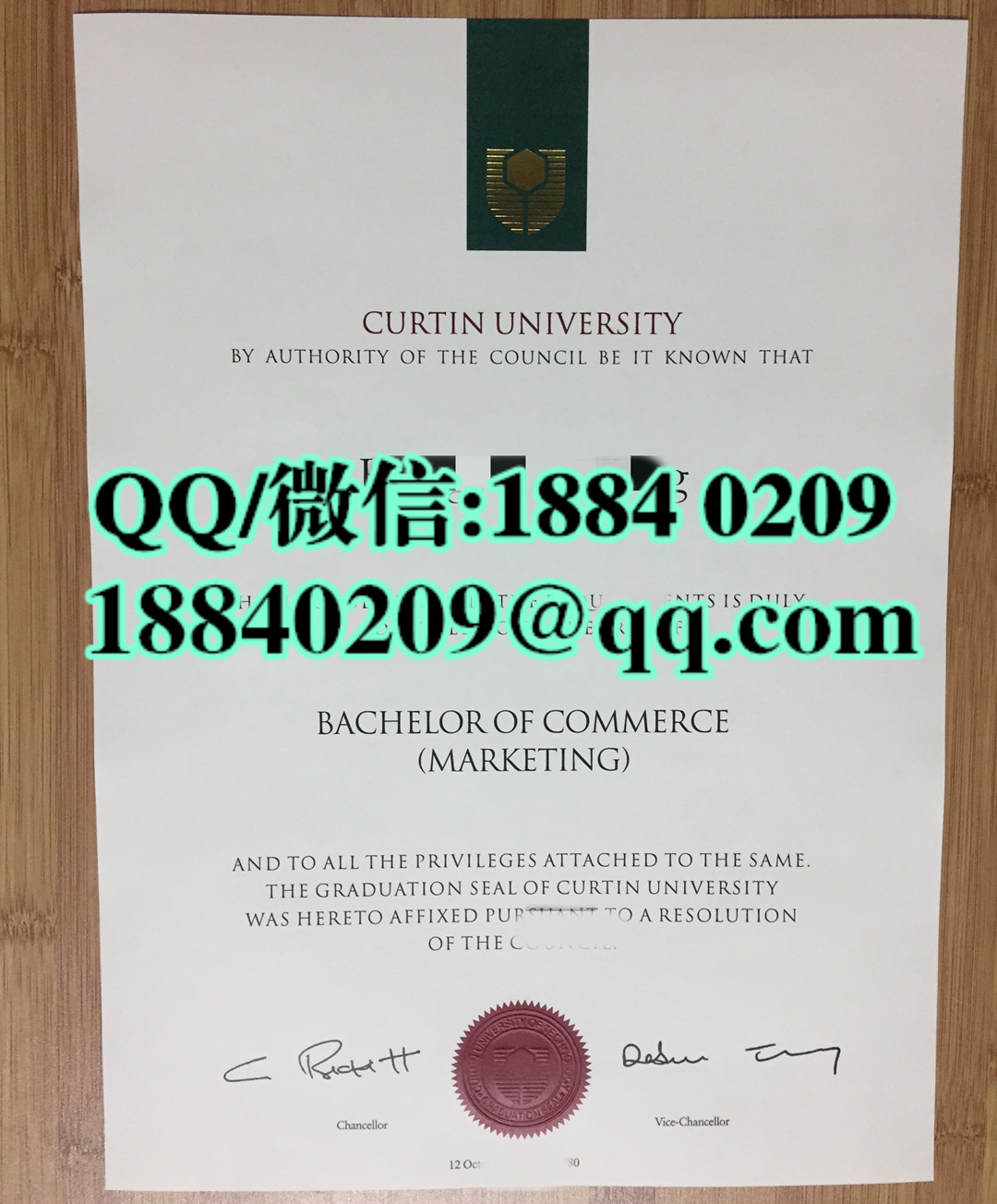 澳洲科廷大学curtin university毕业证，curtin university diploma