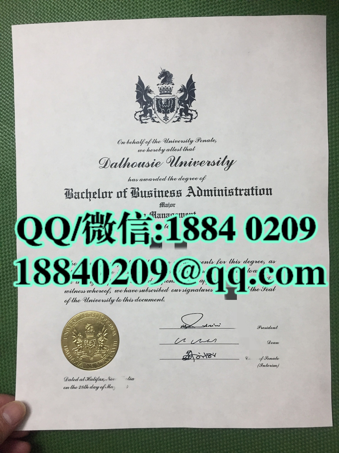 加拿大达尔豪斯大学dalhousie university毕业证，dalhousie university diploma