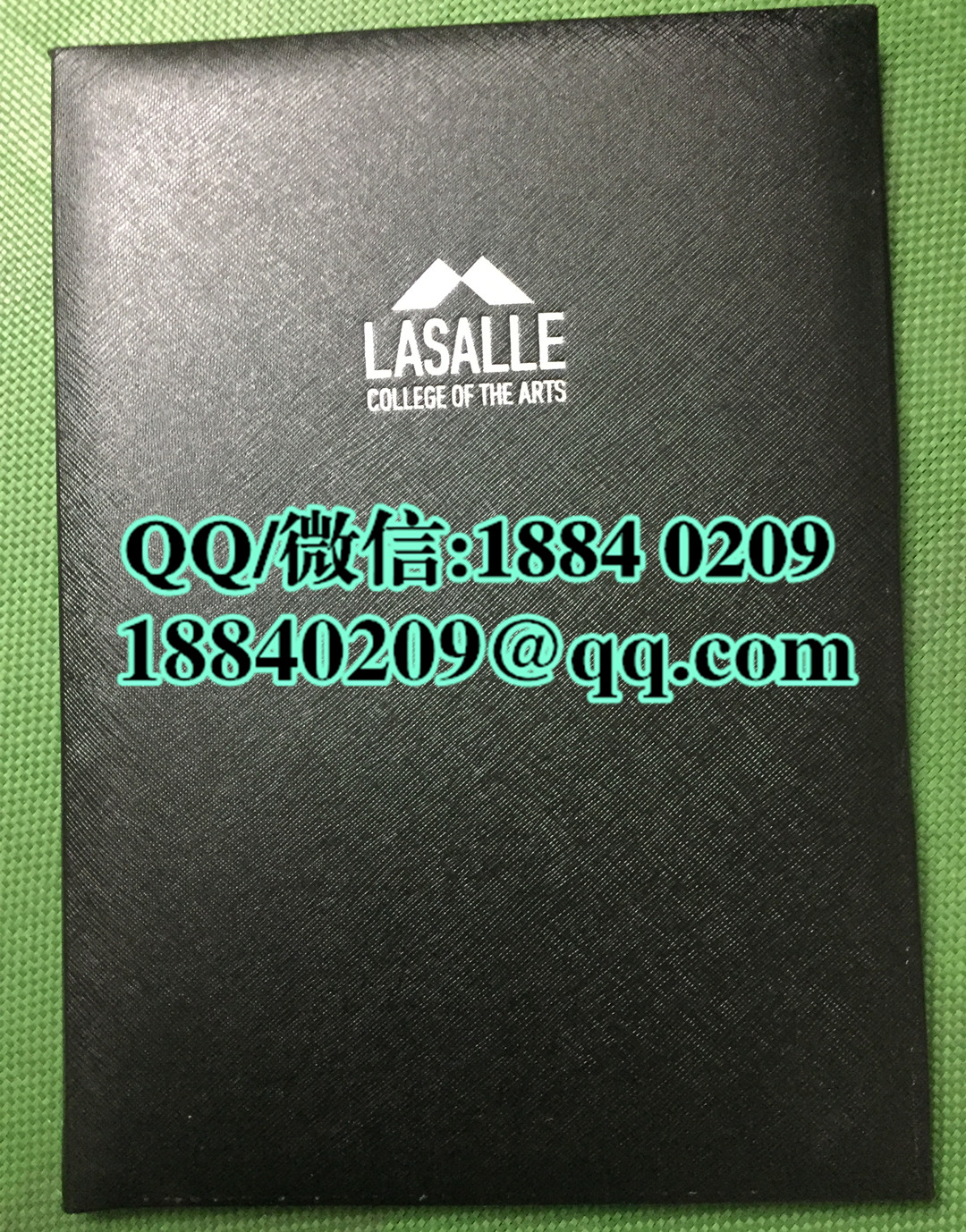 新加坡拉萨尔艺术学院毕业证外壳，LASALLE College of the Arts diploma  cover