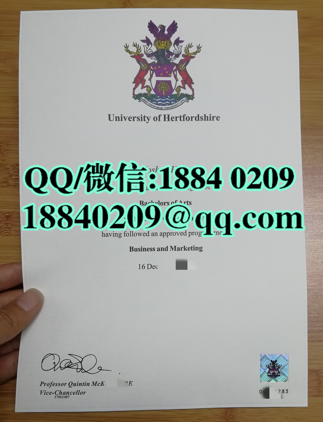 英国赫特福德大学hertfordshire university毕业证，hertfordshire university diploma