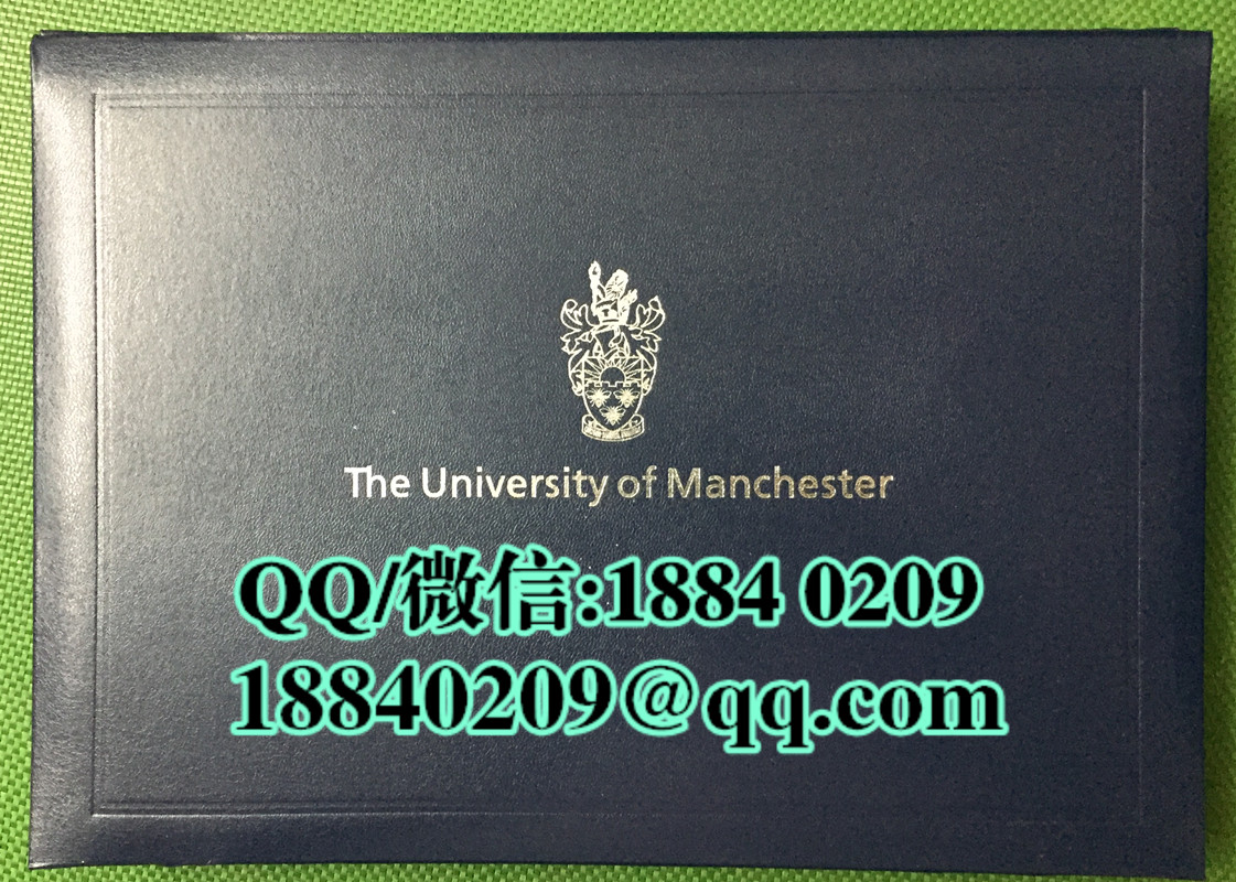 英国曼彻斯特大学毕业证外壳，The University of Manchester diploma