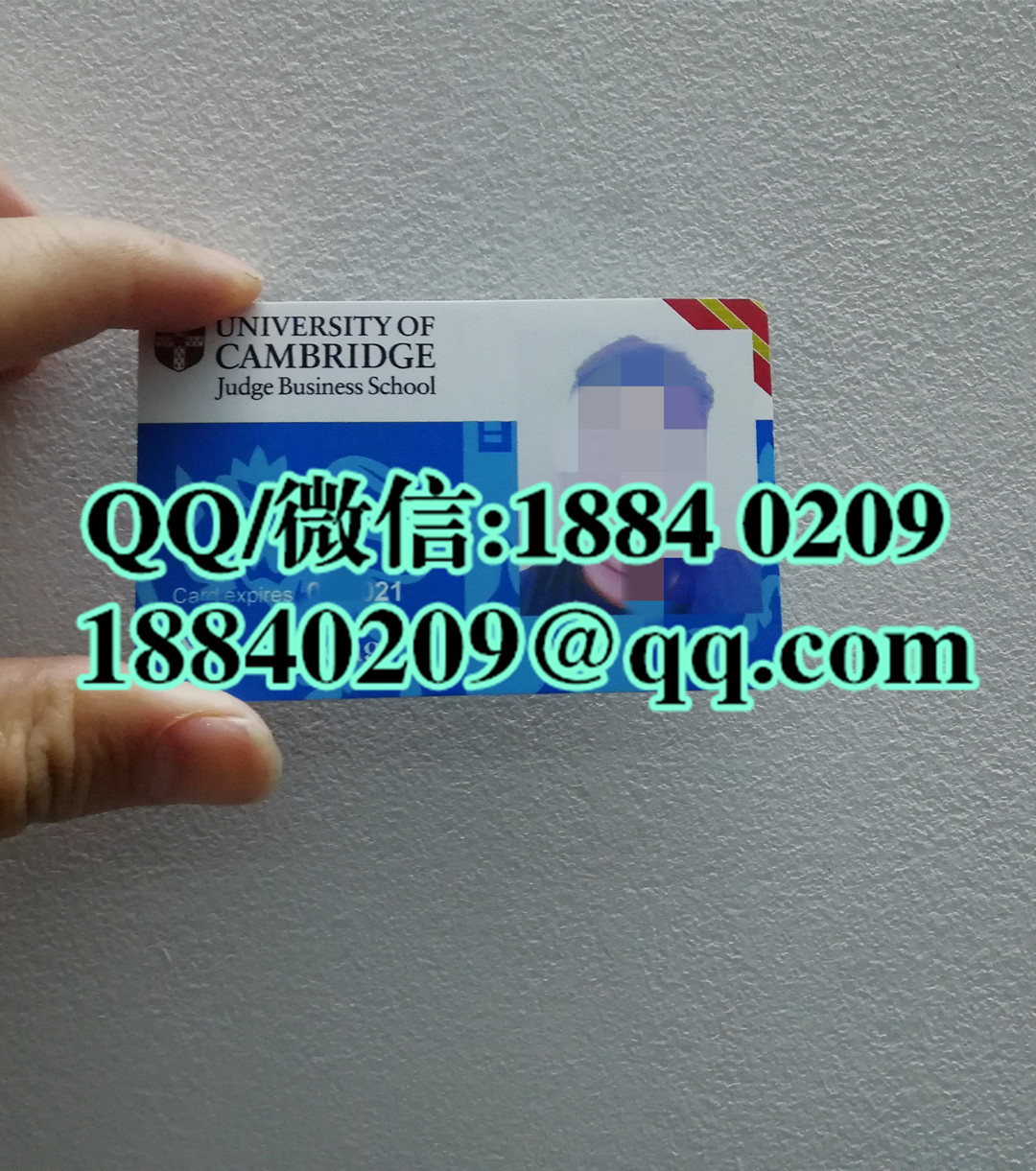 剑桥大学学生卡，剑桥大学学生证，University of Cambridge student card