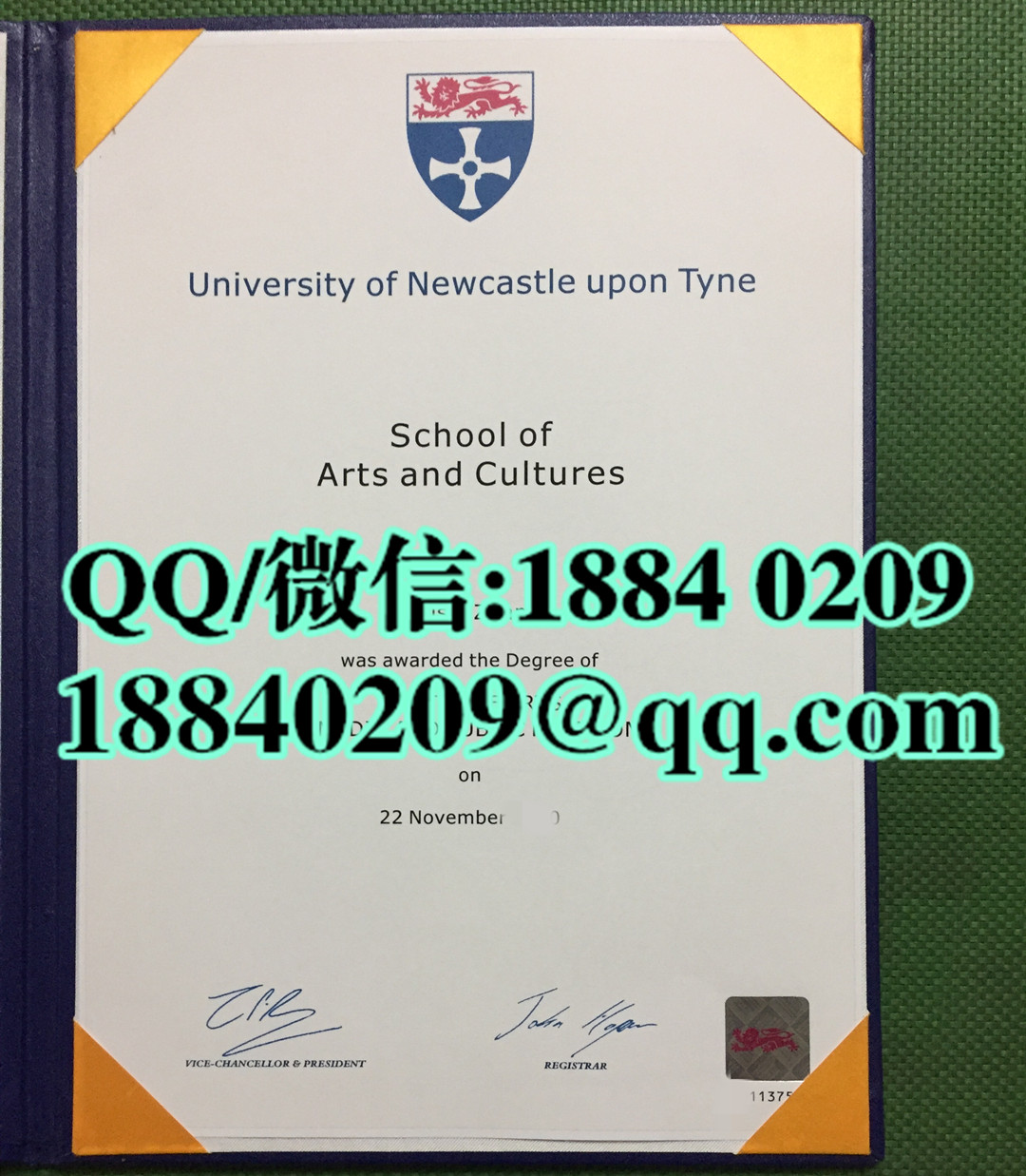 英国纽卡斯尔大学newcastle university毕业证，newcastle university diploma