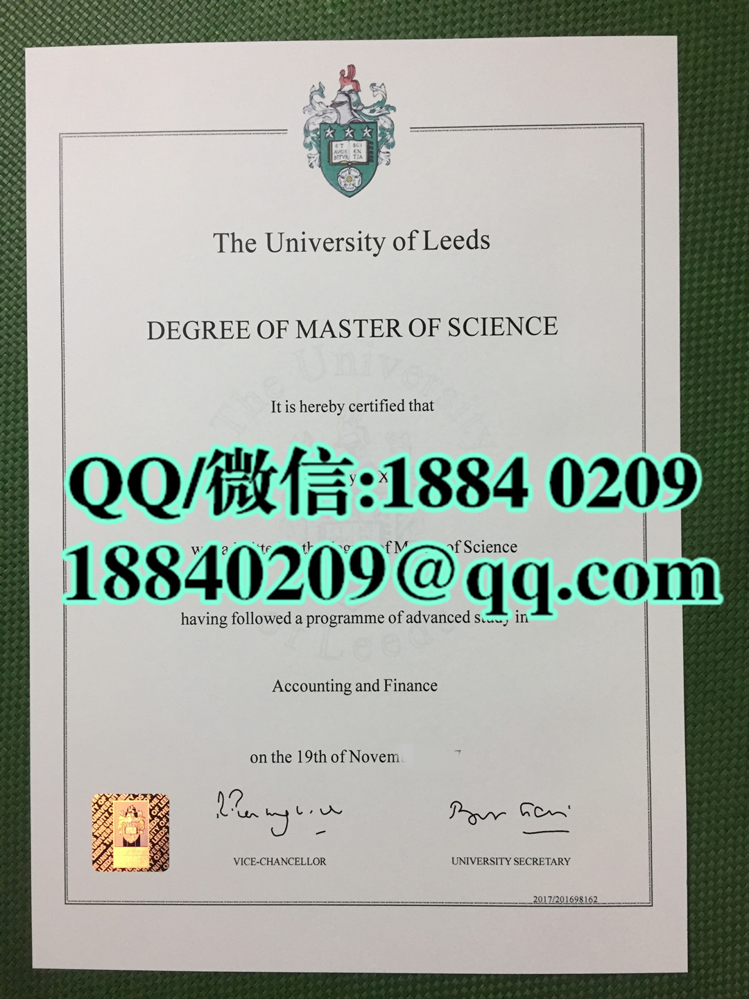 英国利兹大学University of Leeds毕业证，University of Leeds diploma