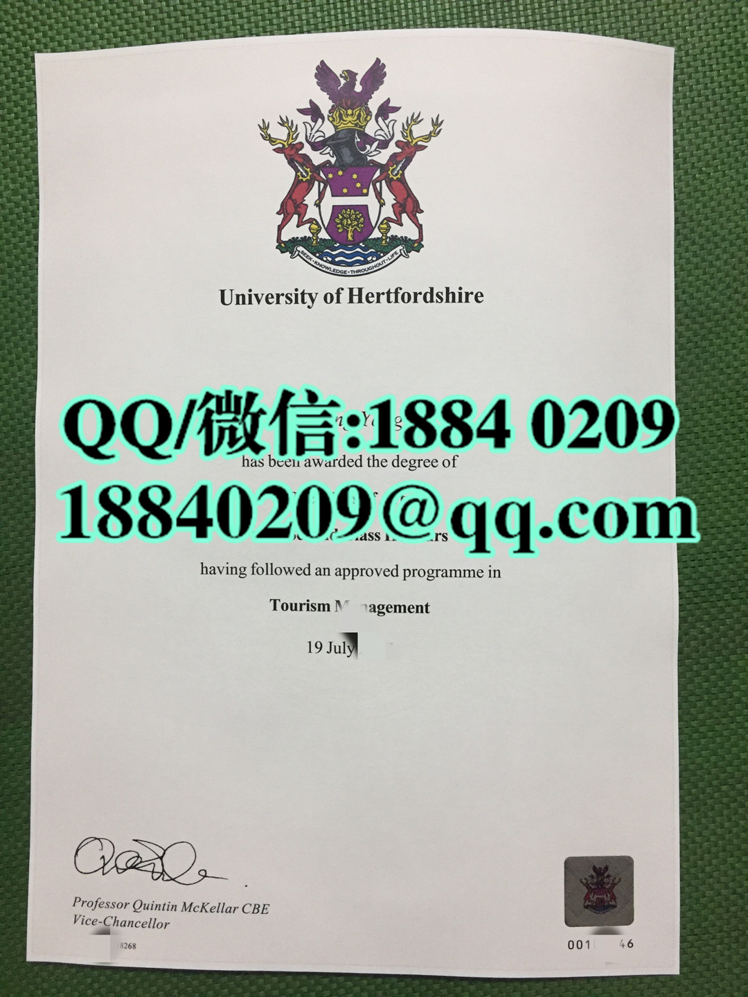 英国赫特福德大学毕业证案例，hertfordshire university diploma