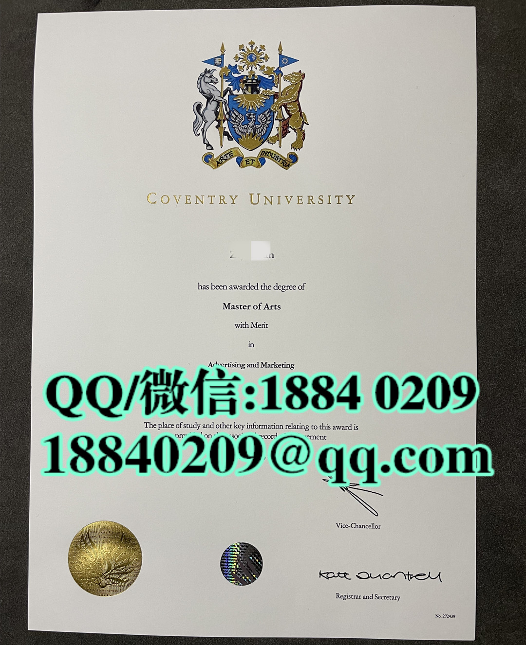 英国考文垂大学毕业证学位证，Coventry University diploma degree