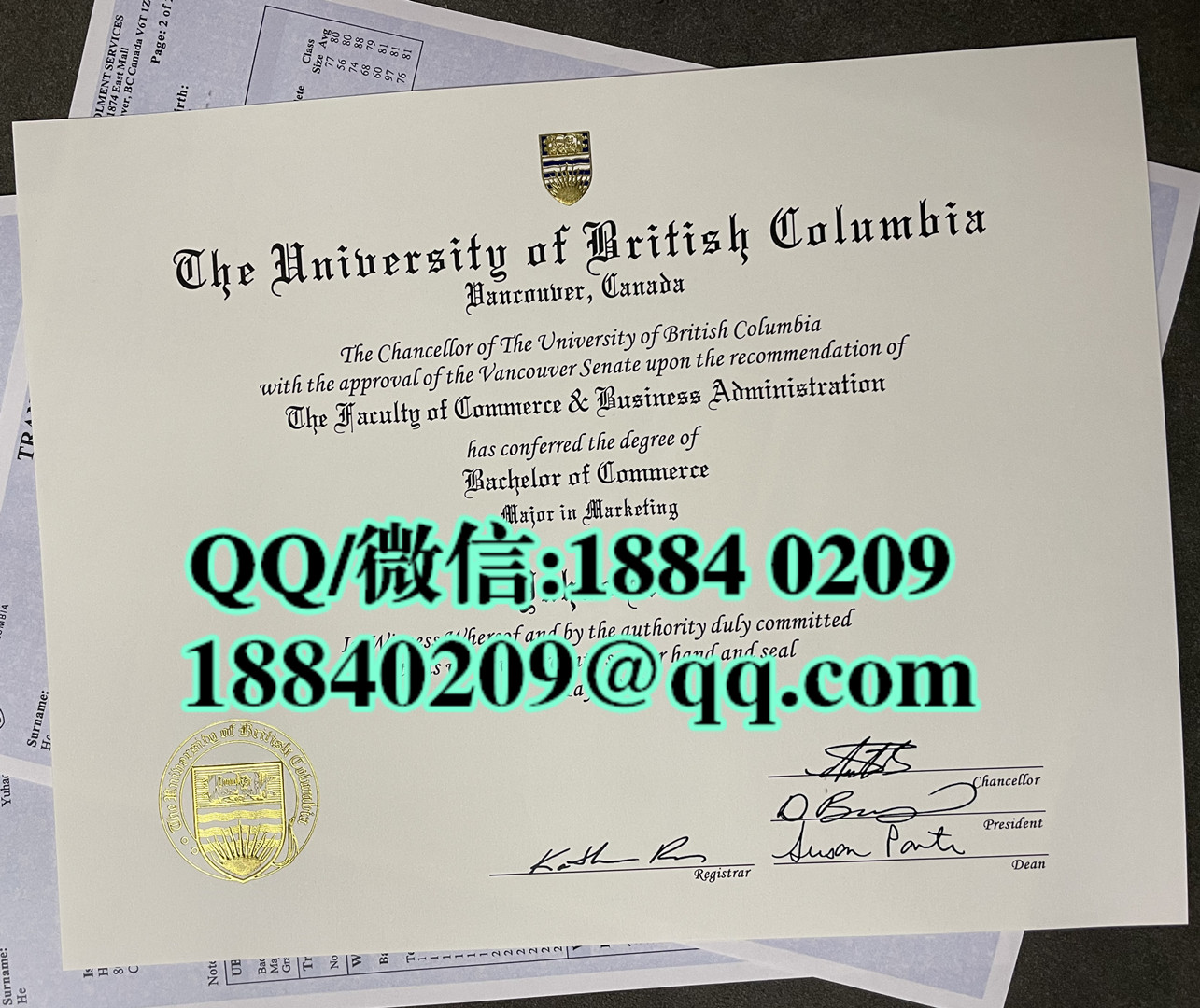 加拿大UBC大学毕业证，University of British Columbia diploma degree加拿大不列颠哥伦比亚大学毕业证