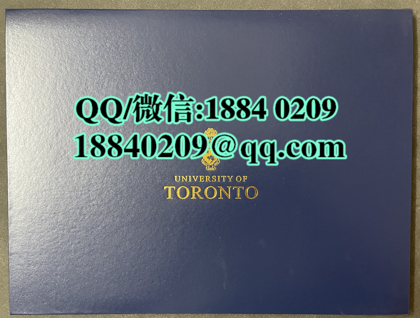 加拿大多伦多大学毕业证外壳，University of Toronto diploma Cover