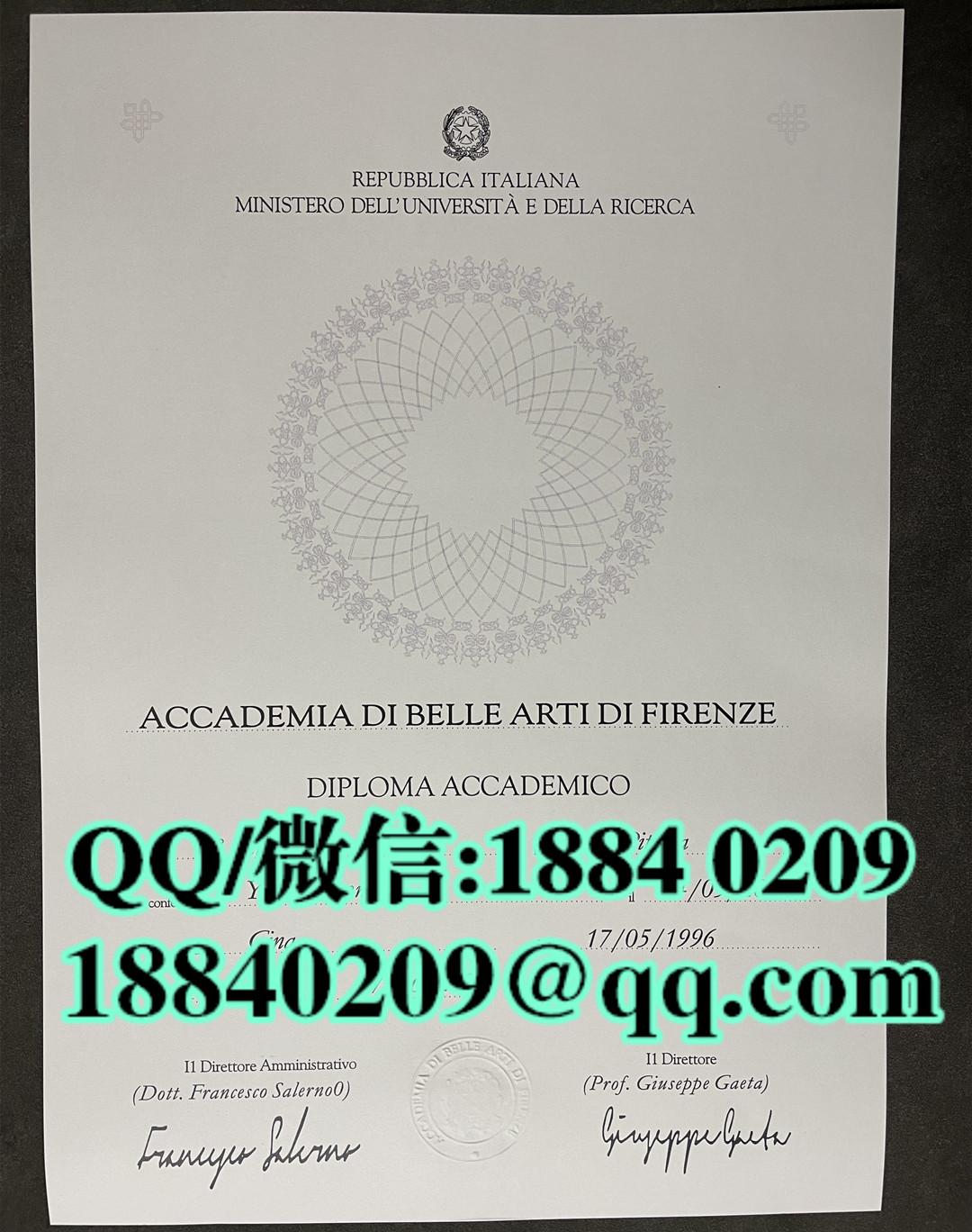 意大利佛罗伦萨美术学院毕业证成绩单留才认证，Accademia di Belle Arti di Firenze diploma degree